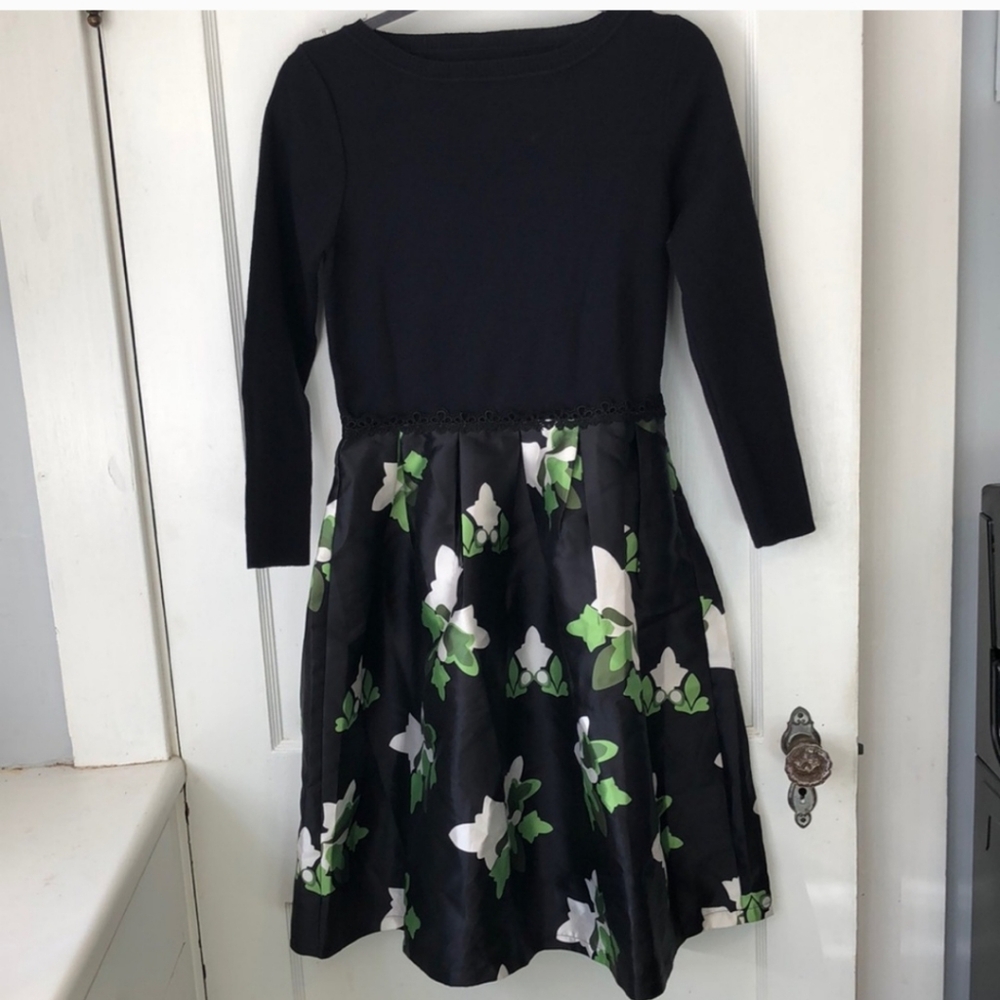 Winter Floral Dress